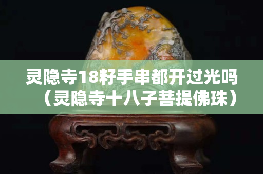 灵隐寺18籽手串都开过光吗（灵隐寺十八子菩提佛珠）