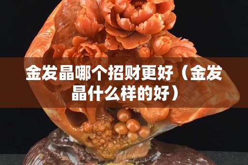 金发晶哪个招财更好（金发晶什么样的好）
