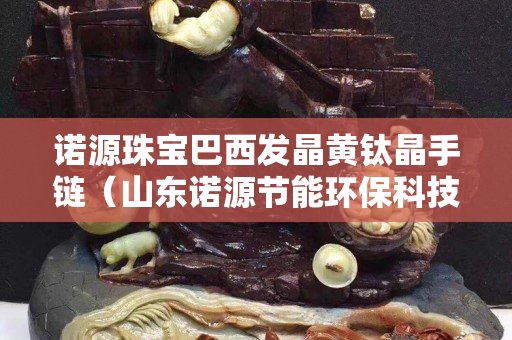 诺源珠宝巴西发晶黄钛晶手链（山东诺源节能环保科技有限公司）