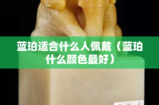 蓝珀适合什么人佩戴（蓝珀什么颜色最好）