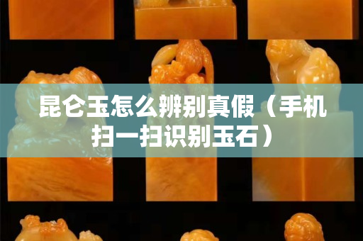 昆仑玉怎么辨别真假（手机扫一扫识别玉石）