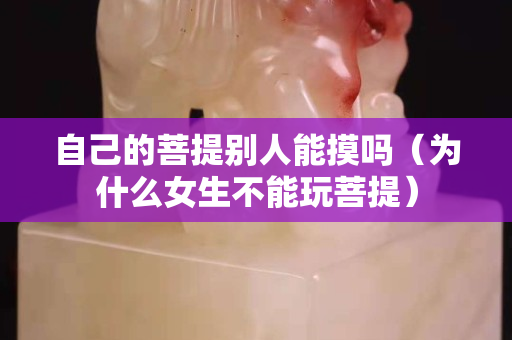 自己的菩提别人能摸吗（为什么女生不能玩菩提）