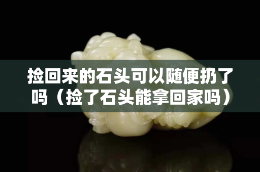 捡回来的石头可以随便扔了吗（捡了石头能拿回家吗）