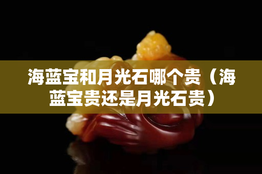 海蓝宝和月光石哪个贵（海蓝宝贵还是月光石贵）