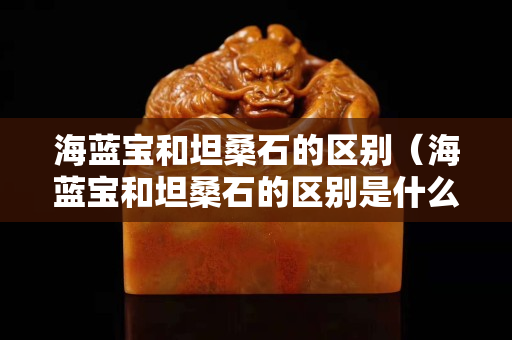 海蓝宝和坦桑石的区别（海蓝宝和坦桑石的区别是什么）
