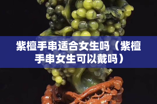 紫檀手串适合女生吗（紫檀手串女生可以戴吗）