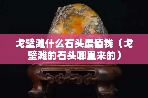 戈壁滩什么石头最值钱（戈壁滩的石头哪里来的）