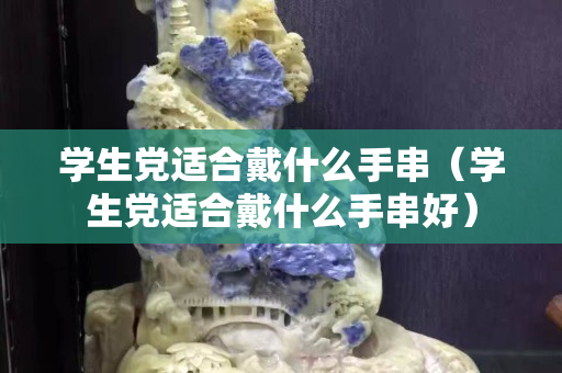学生党适合戴什么手串（学生党适合戴什么手串好）
