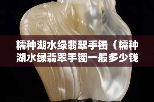 糯种湖水绿翡翠手镯（糯种湖水绿翡翠手镯一般多少钱）