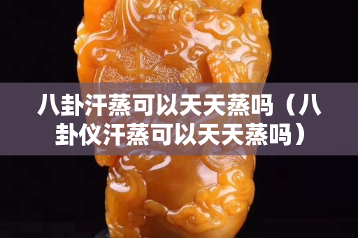 八卦汗蒸可以天天蒸吗（八卦仪汗蒸可以天天蒸吗）