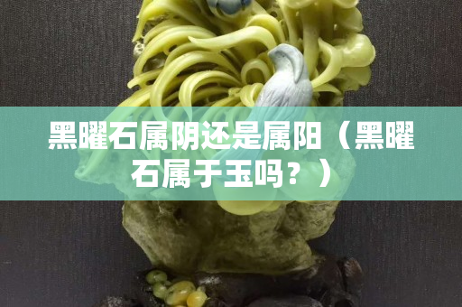 黑曜石属阴还是属阳（黑曜石属于玉吗？）
