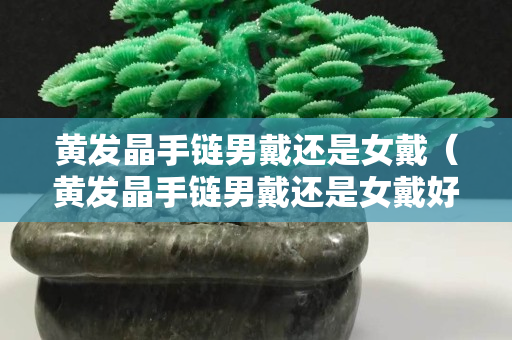 黄发晶手链男戴还是女戴（黄发晶手链男戴还是女戴好看）