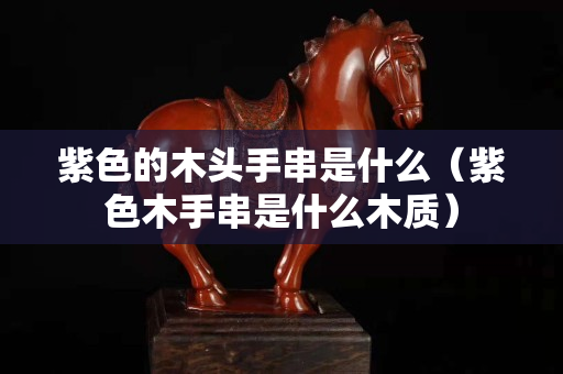紫色的木头手串是什么（紫色木手串是什么木质）