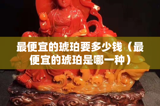 最便宜的琥珀要多少钱（最便宜的琥珀是哪一种）