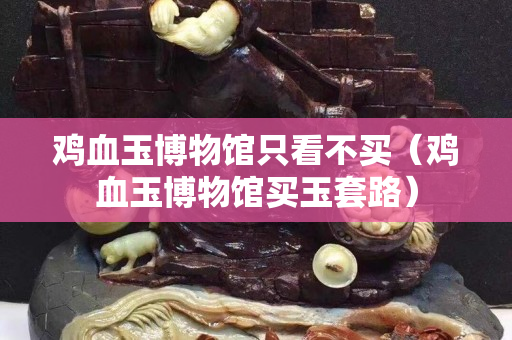 鸡血玉博物馆只看不买（鸡血玉博物馆买玉套路）