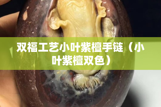 双福工艺小叶紫檀手链（小叶紫檀双色）