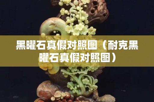 黑曜石真假对照图（耐克黑曜石真假对照图）