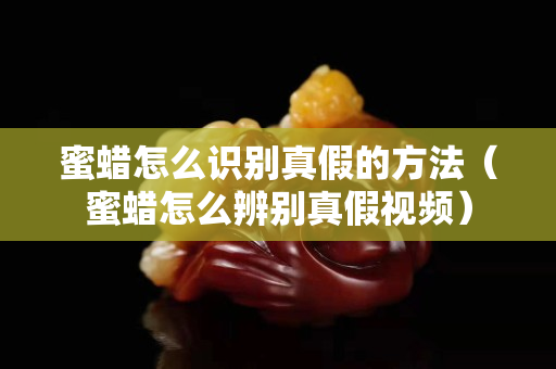 蜜蜡怎么识别真假的方法（蜜蜡怎么辨别真假视频）
