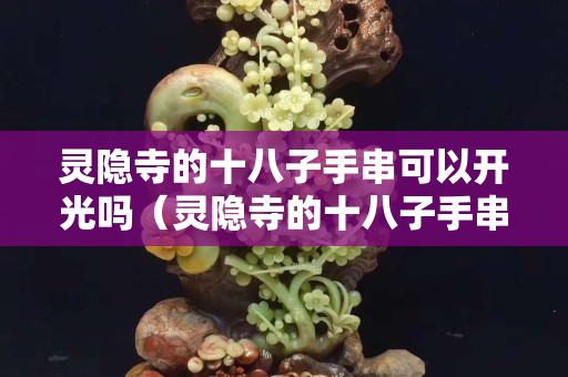 灵隐寺的十八子手串可以开光吗（灵隐寺的十八子手串可以开光吗多少钱）