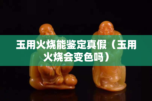 玉用火烧能鉴定真假（玉用火烧会变色吗）
