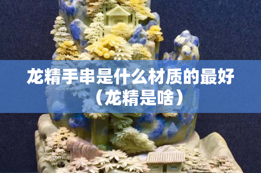 龙精手串是什么材质的最好（龙精是啥）
