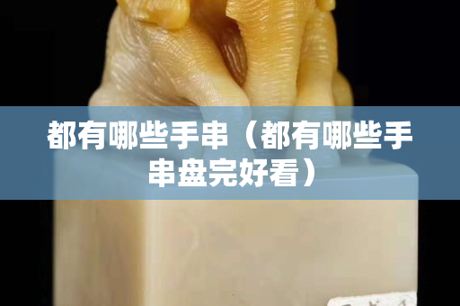 都有哪些手串（都有哪些手串盘完好看）