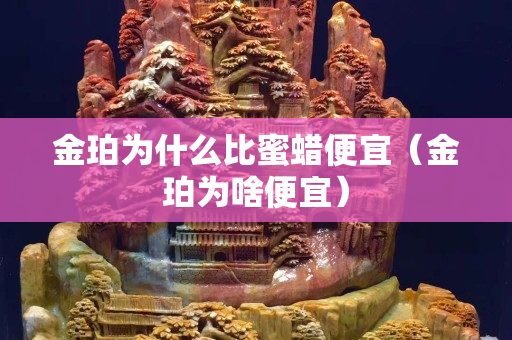 金珀为什么比蜜蜡便宜（金珀为啥便宜）
