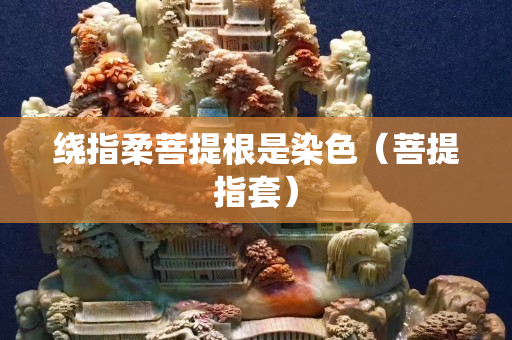 绕指柔菩提根是染色（菩提指套）
