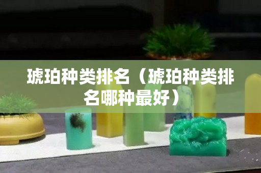 琥珀种类排名（琥珀种类排名哪种最好）