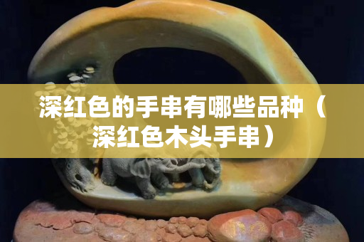 深红色的手串有哪些品种（深红色木头手串）