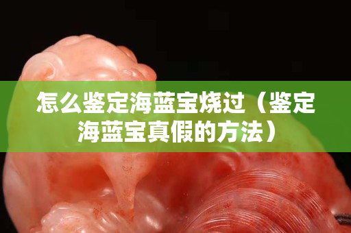怎么鉴定海蓝宝烧过（鉴定海蓝宝真假的方法）