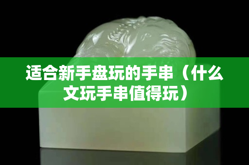 适合新手盘玩的手串（什么文玩手串值得玩）