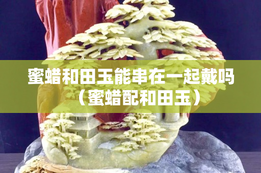 蜜蜡和田玉能串在一起戴吗（蜜蜡配和田玉）