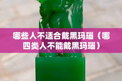 哪些人不适合戴黑玛瑙（哪四类人不能戴黑玛瑙）