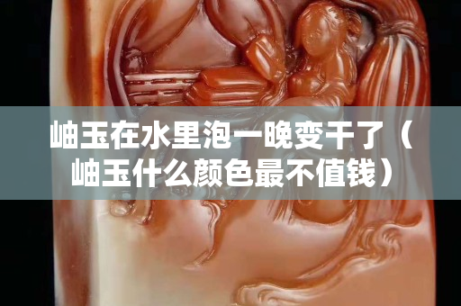 岫玉在水里泡一晚变干了（岫玉什么颜色最不值钱）