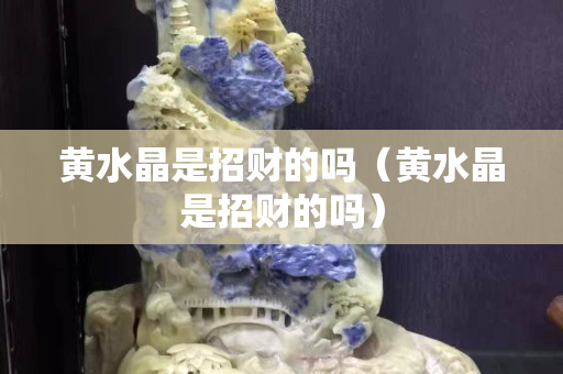 黄水晶是招财的吗（黄水晶是招财的吗）