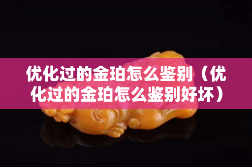 优化过的金珀怎么鉴别（优化过的金珀怎么鉴别好坏）