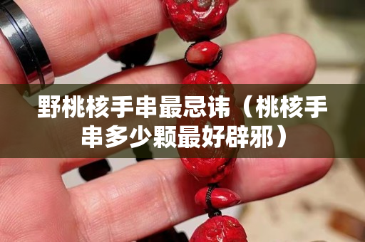 野桃核手串最忌讳（桃核手串多少颗最好辟邪）