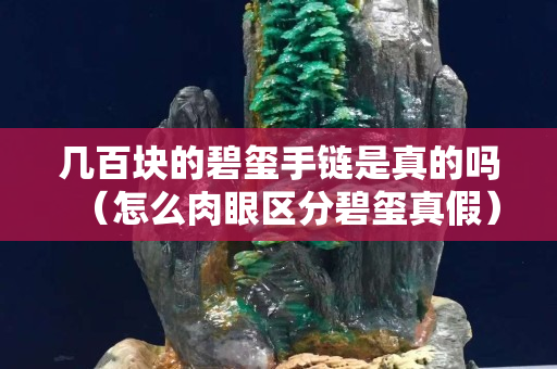 几百块的碧玺手链是真的吗（怎么肉眼区分碧玺真假）