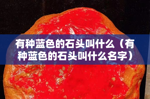 有种蓝色的石头叫什么（有种蓝色的石头叫什么名字）
