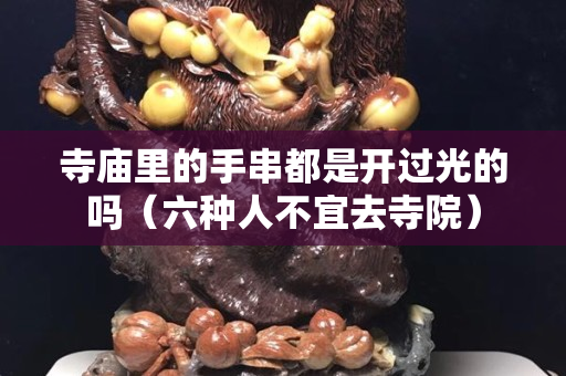 寺庙里的手串都是开过光的吗（六种人不宜去寺院）