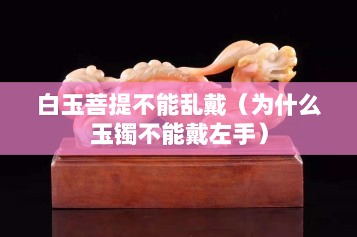 白玉菩提不能乱戴（为什么玉镯不能戴左手）