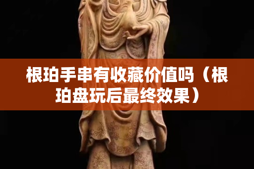 根珀手串有收藏价值吗（根珀盘玩后最终效果）
