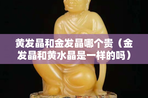 黄发晶和金发晶哪个贵（金发晶和黄水晶是一样的吗）