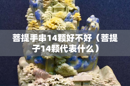 菩提手串14颗好不好（菩提子14颗代表什么）