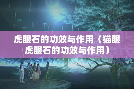 虎眼石的功效与作用（猫眼虎眼石的功效与作用）