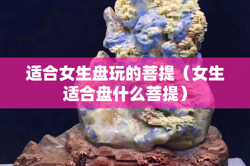 适合女生盘玩的菩提（女生适合盘什么菩提）