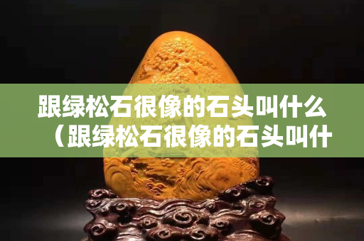 跟绿松石很像的石头叫什么（跟绿松石很像的石头叫什么名字）