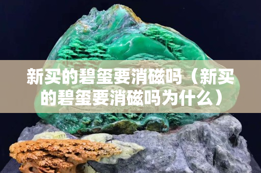 新买的碧玺要消磁吗（新买的碧玺要消磁吗为什么）