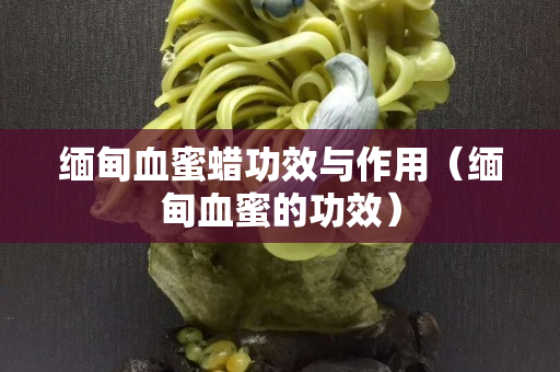 缅甸血蜜蜡功效与作用（缅甸血蜜的功效）